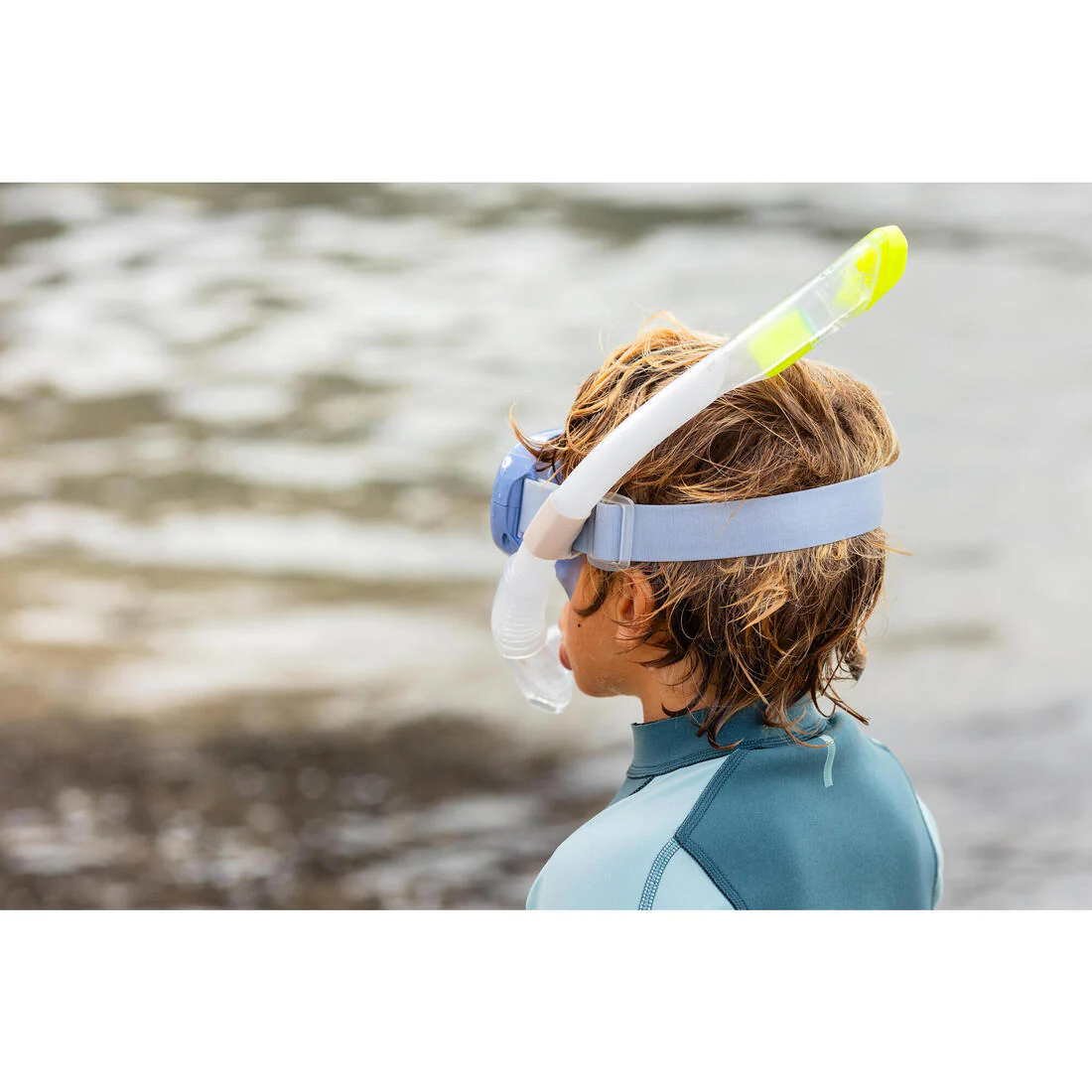Máscara Buceo Confort Menta Pastel para niños - Image 21