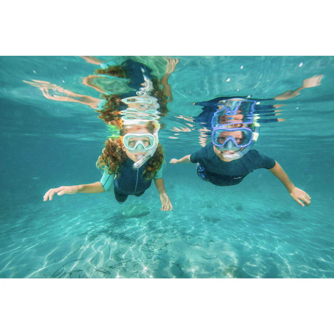 Máscara Buceo Confort Menta Pastel para niños - Image 22