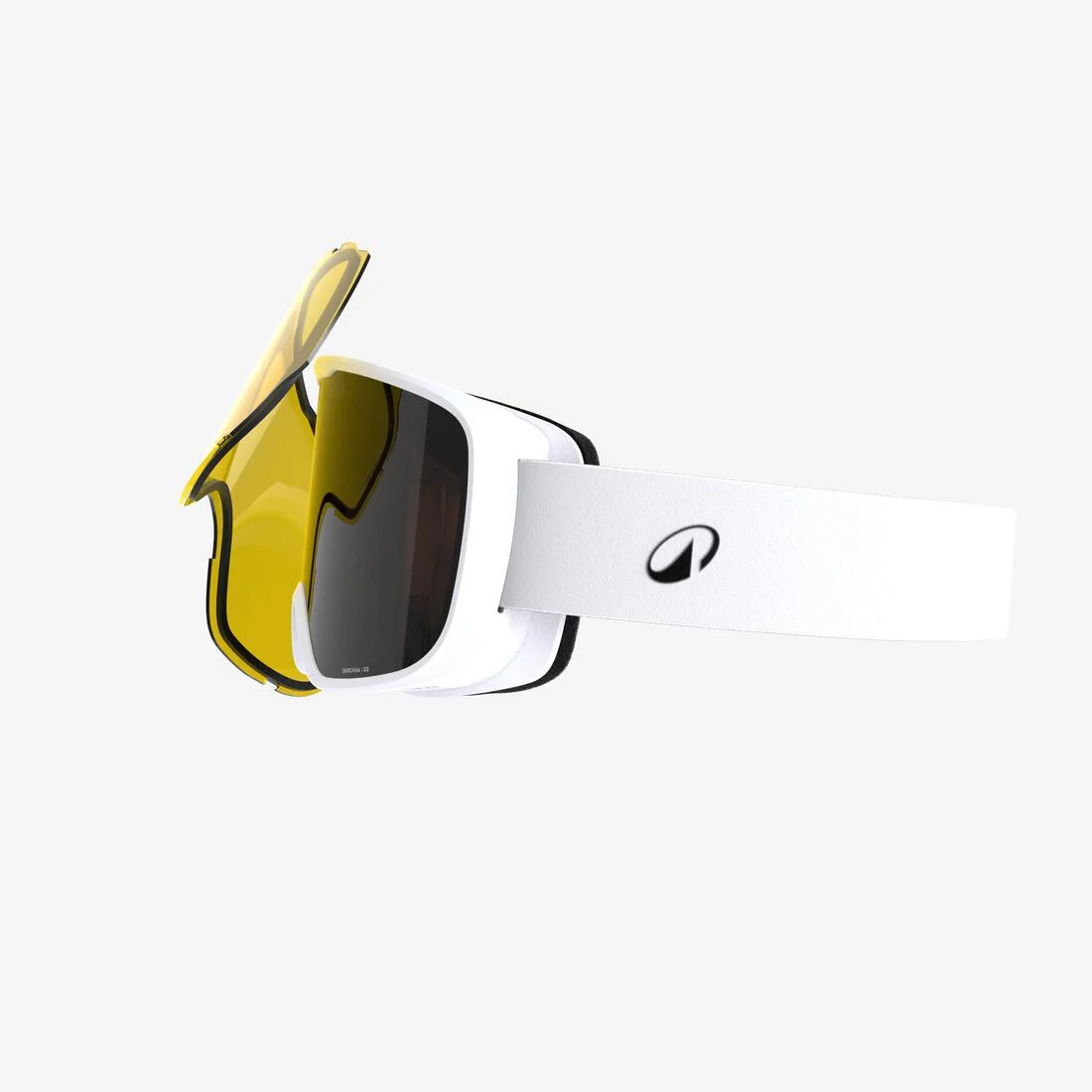 Máscara de esquí y snowboard para todo clima blanca para niños y adultos G 100 I - Image 3