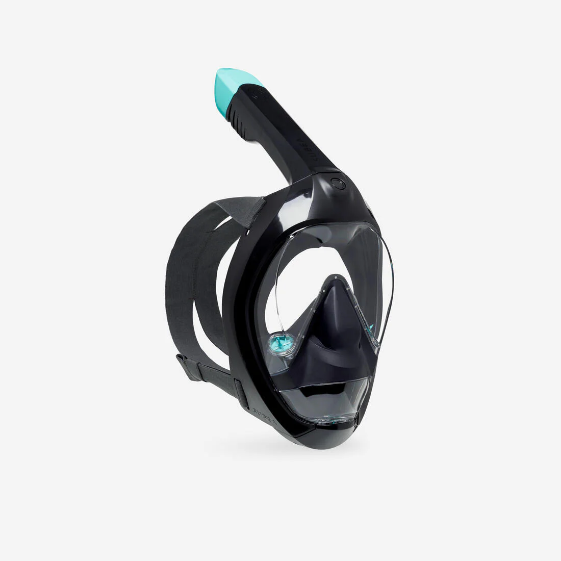 Máscara de snorkel de inmersión negra para mayores de 10 años Easybreath 900 - Image 2