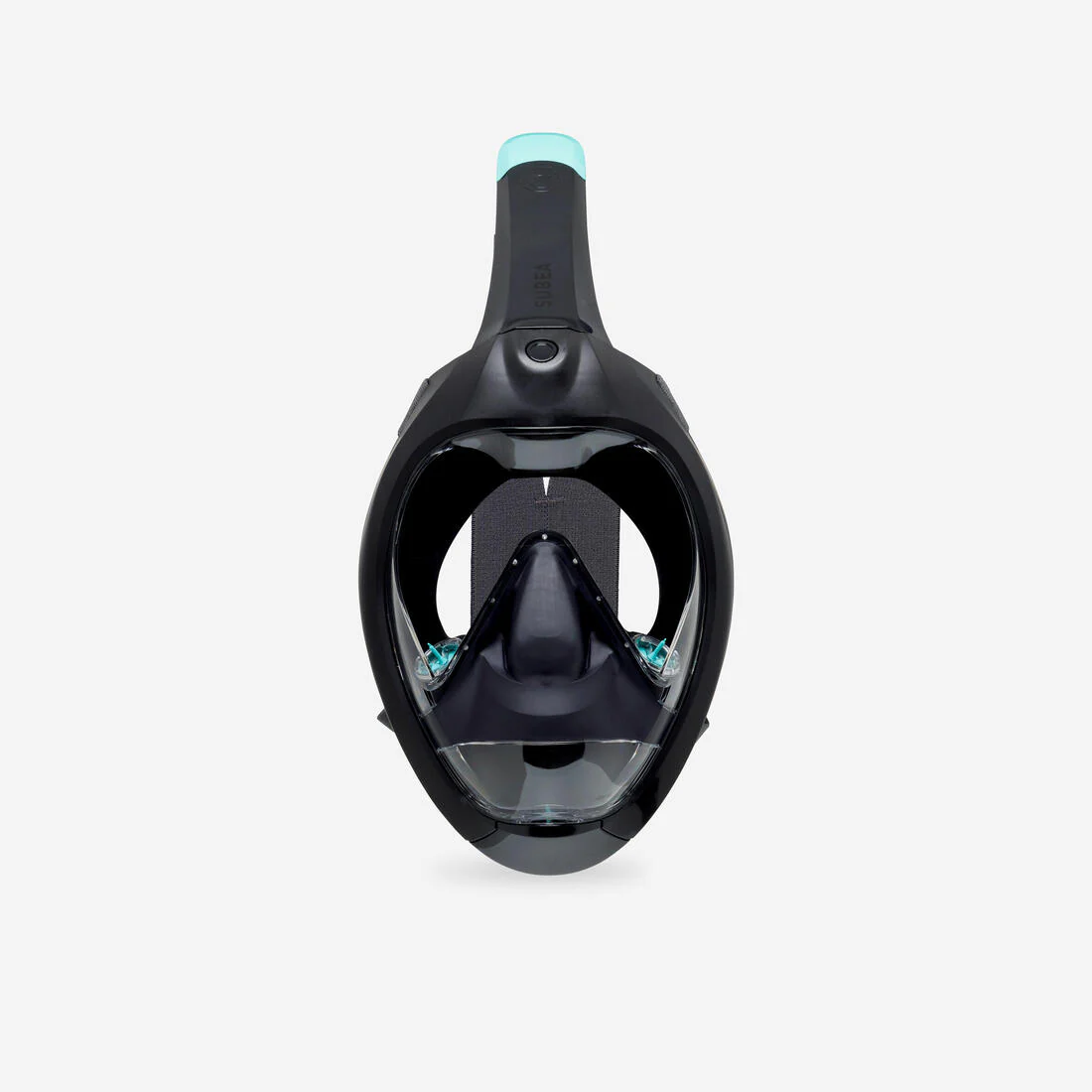 Máscara de snorkel de inmersión negra para mayores de 10 años Easybreath 900 - Image 3