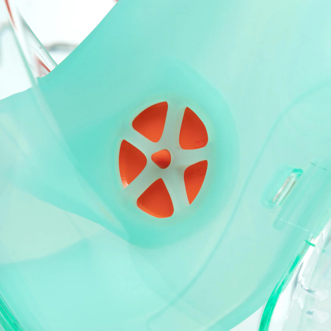 Máscara de snorkel de superficie con válvula acústica verde laguna Easybreath+ - Image 31