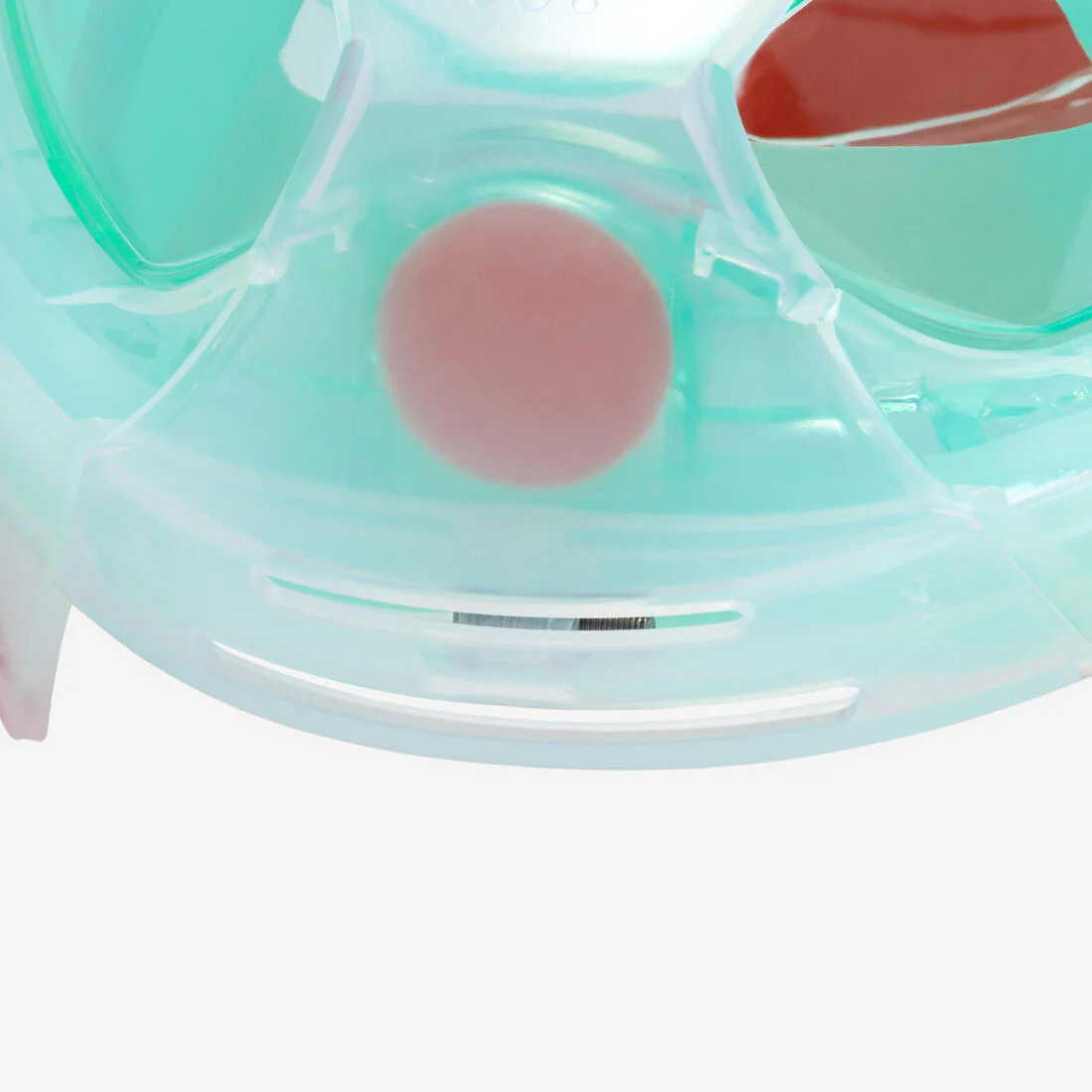 Máscara de snorkel de superficie con válvula acústica verde laguna Easybreath+ - Image 37