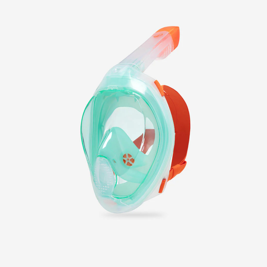 Máscara de snorkel de superficie con válvula acústica verde laguna Easybreath+ - Image 4