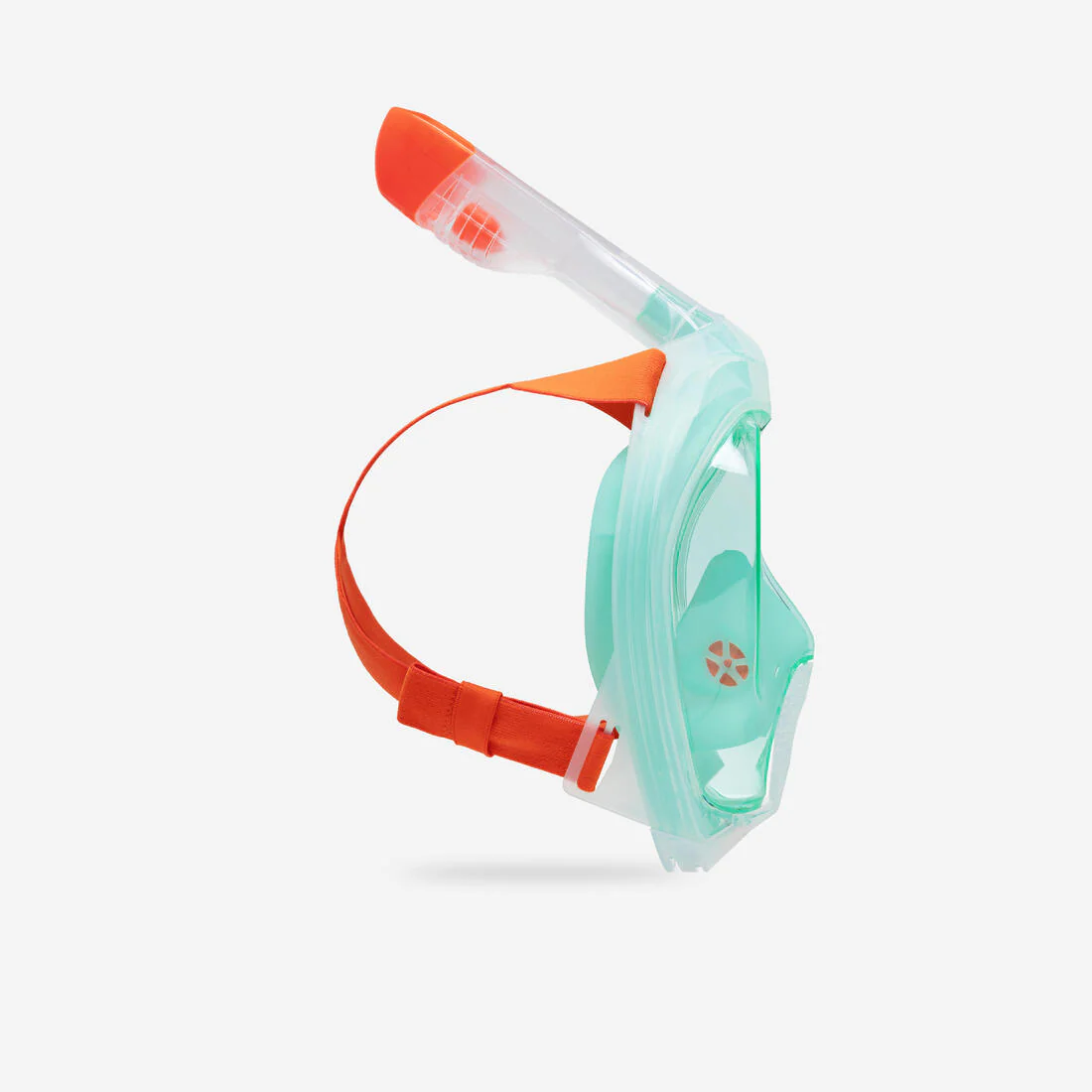 Máscara de snorkel de superficie con válvula acústica verde laguna Easybreath+ - Image 8