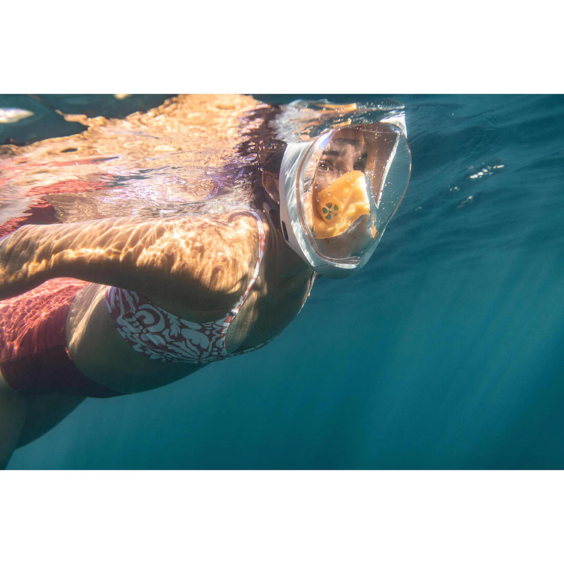 Máscara de snorkel de superficie sin bolsa para adulto Easybreath - Image 36