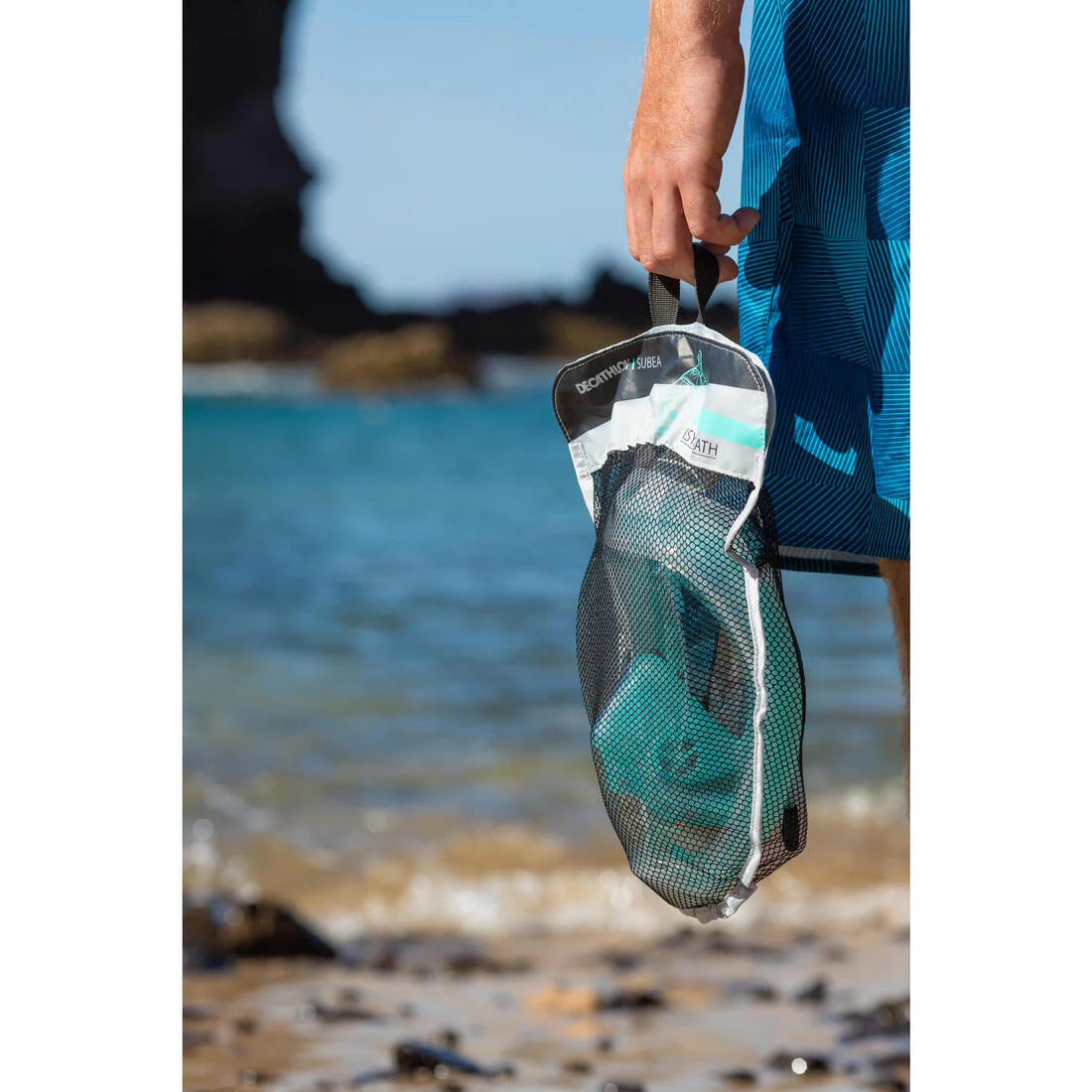 Máscara de snorkel de superficie sin bolsa para adulto Easybreath - Image 39