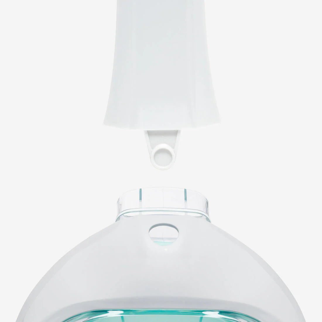 Máscara de snorkel verde aqua para niños de 6 a 10 años talla XCH Easybreath - Image 22