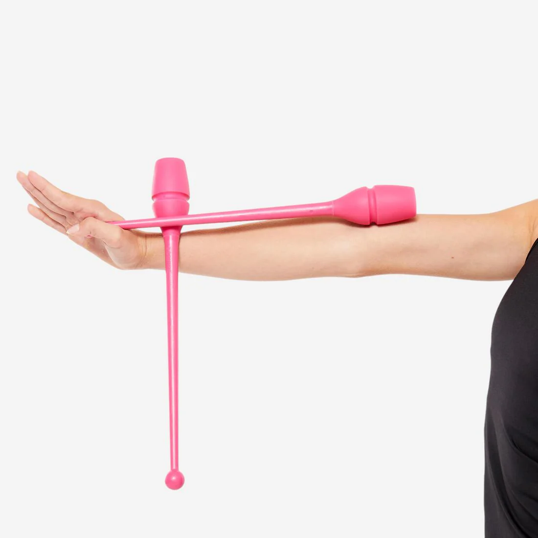 Mazas Gimnasia Rítmica Negro Encastrables 36 cm