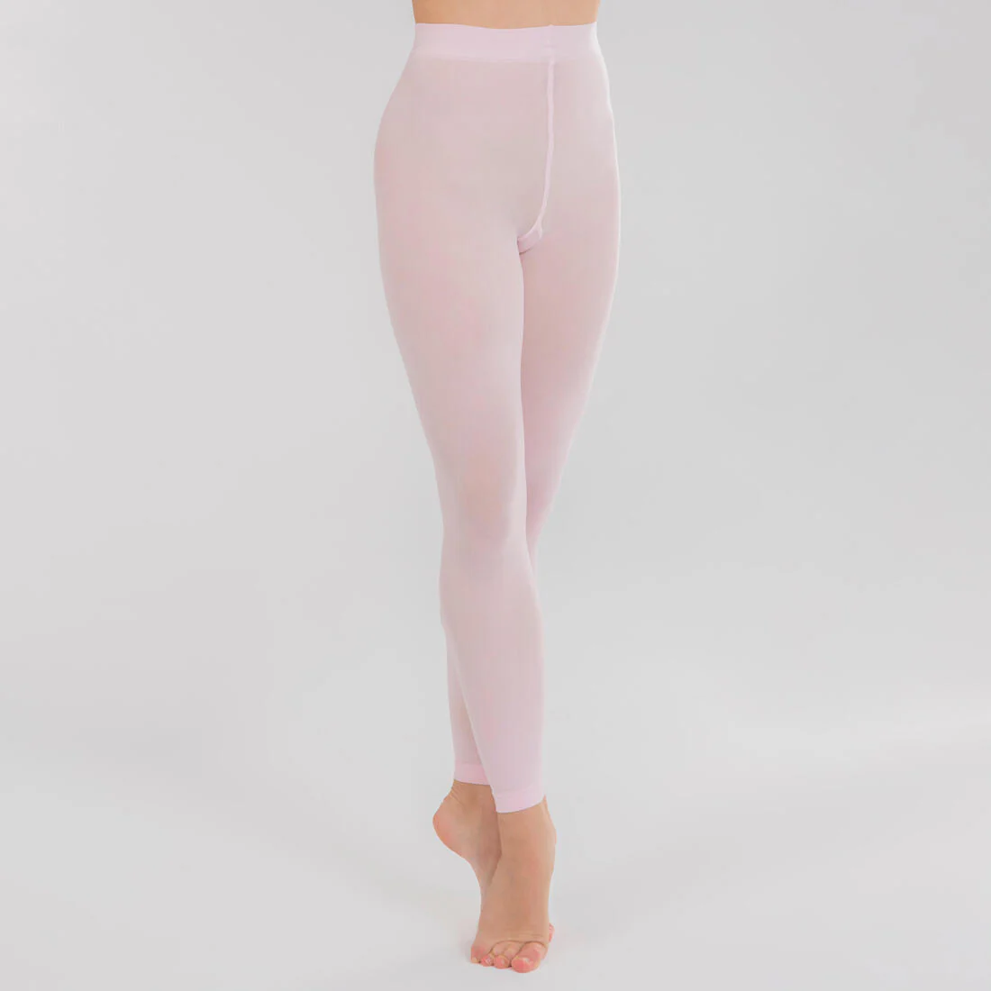 Medias de danza clásica con pies negras para niña - Image 6