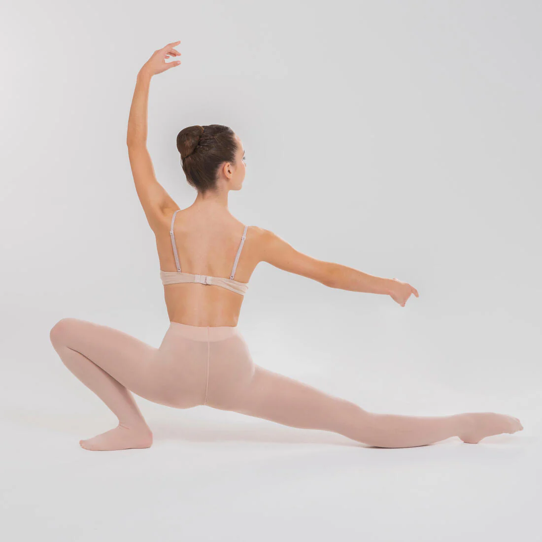 Medias de danza clásica con pies rosas para mujer - Image 3
