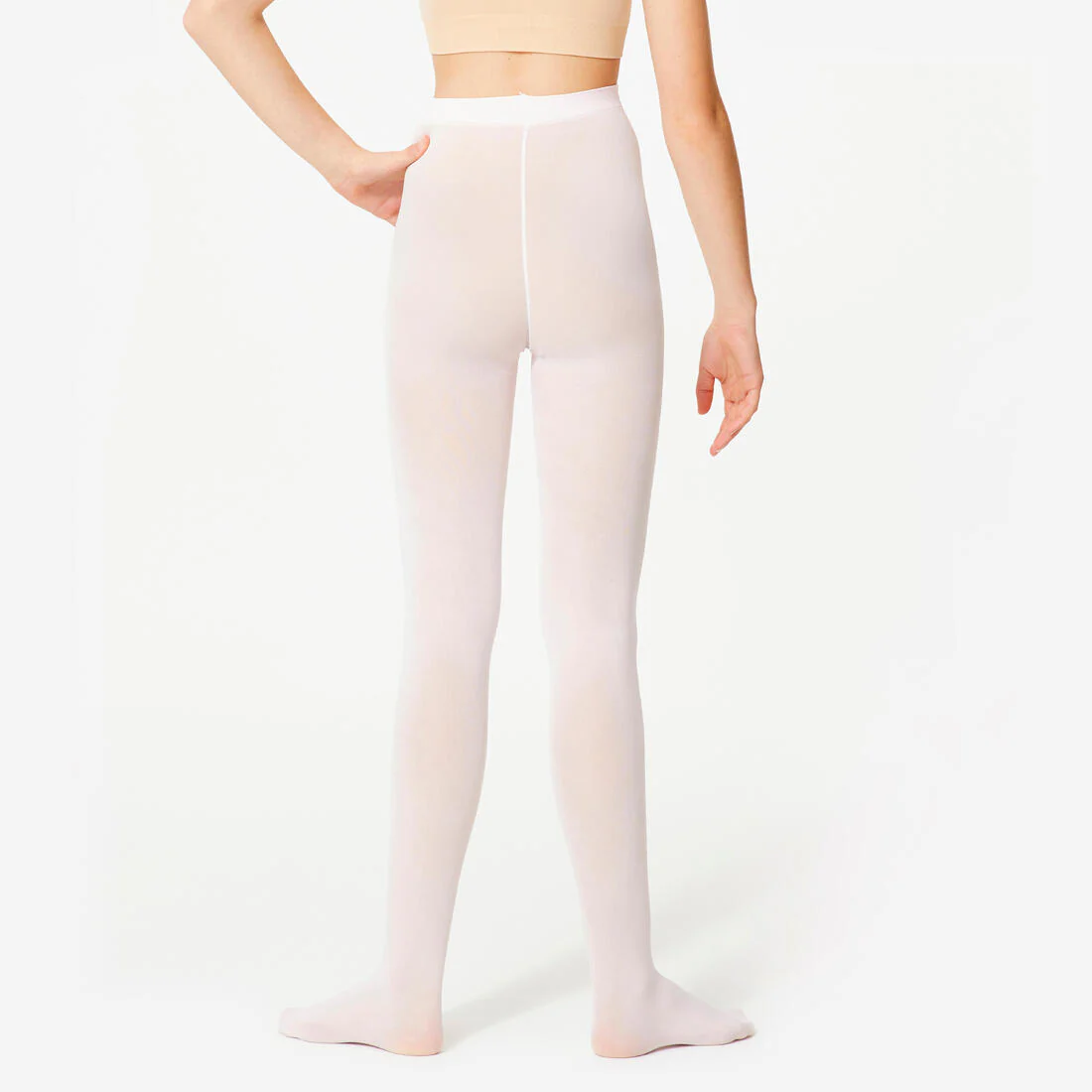 Medias de danza clásica con pies rosas para niña - Image 11