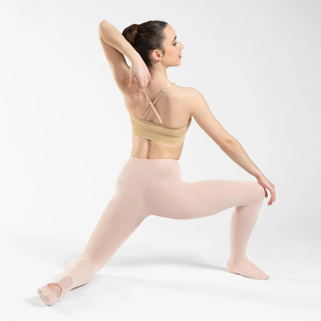 Medias de danza clásica convertibles rosas para mujer - Image 5