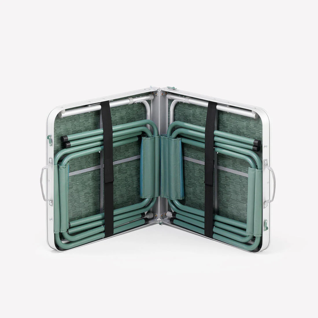 Mesa de camping plegable de 4 bancos para 4-6 personas - Image 7