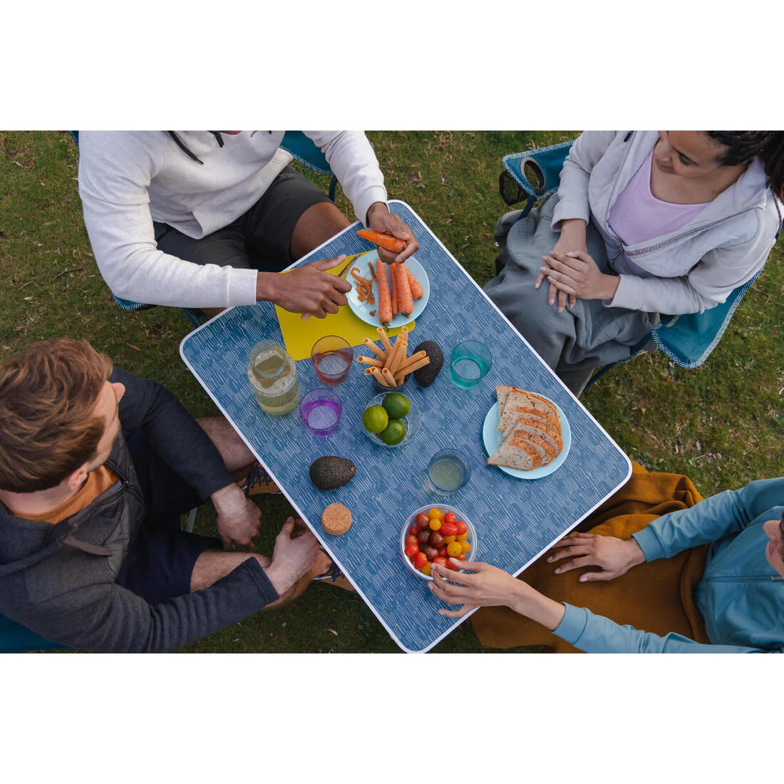 Mesa de camping plegable para 2-4 personas - Image 15