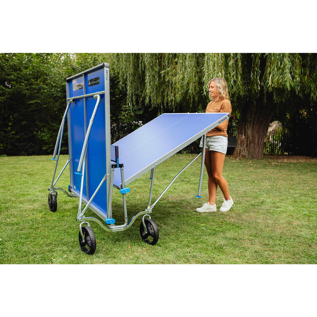 MESA DE PING-PONG EXTERIOR PPT 500.2 AZUL - Image 21