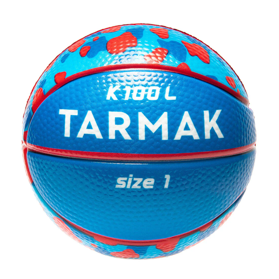 Minibalón de básquetbol de espuma talla 1 rojo/gris para niño K100 light & soft - Image 17