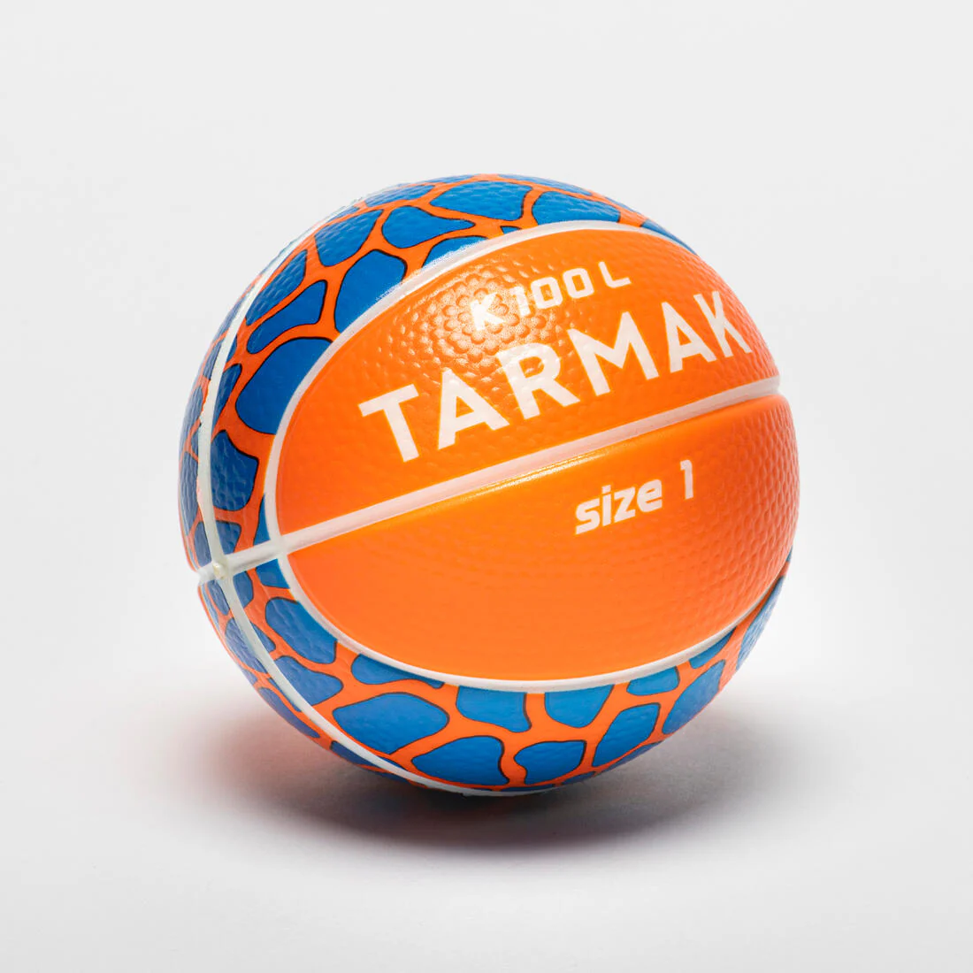 Minibalón de básquetbol de espuma talla 1 rojo/gris para niño K100 light & soft - Image 6