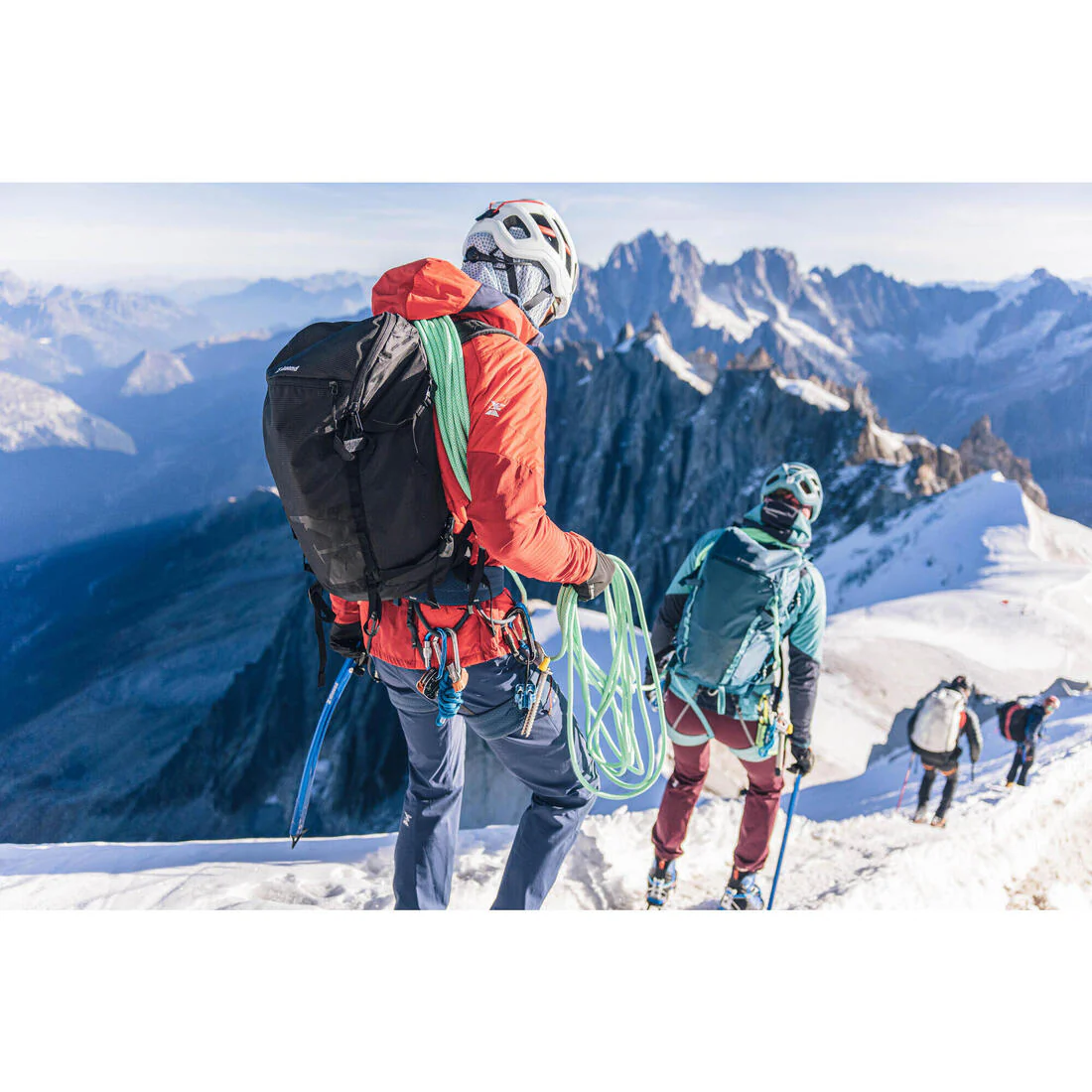 Mochila de alpinismo de 22 litros negra Alpinism - Image 17