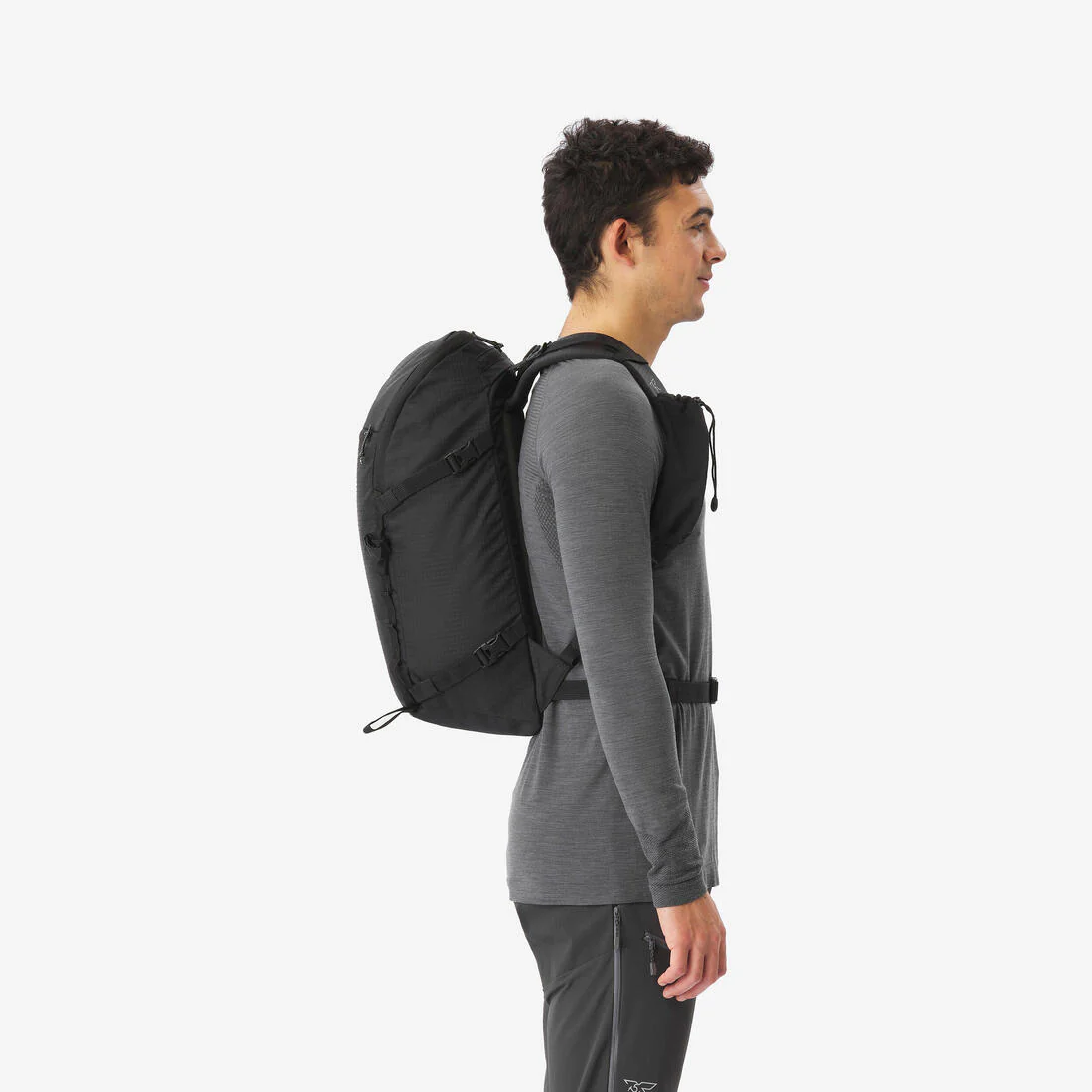 Mochila de alpinismo versátil y modular negra Alpinism 22 - Image 11
