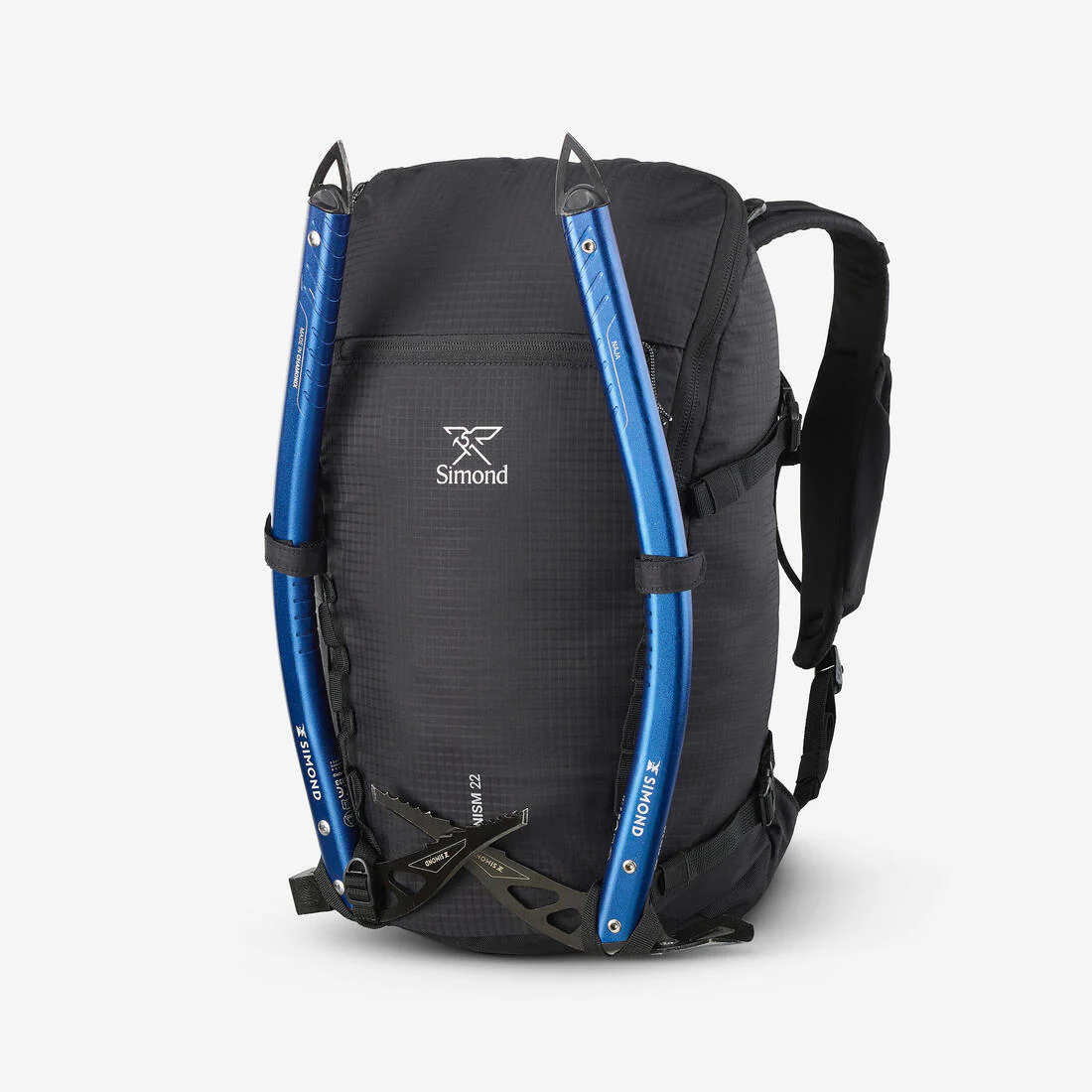 Mochila de alpinismo versátil y modular negra Alpinism 22 - Image 4