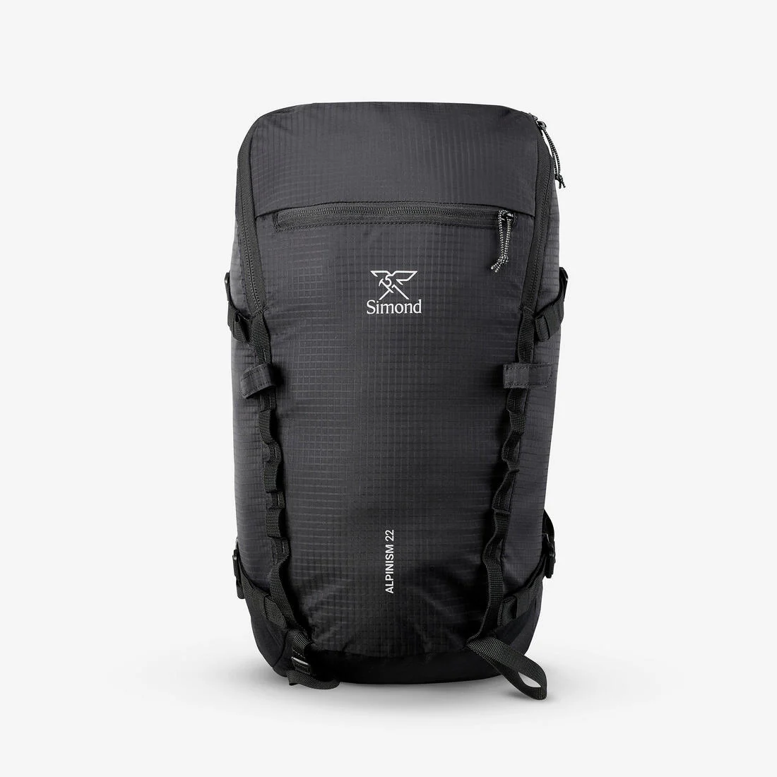 Mochila de alpinismo versátil y modular negra Alpinism 22 - Image 8