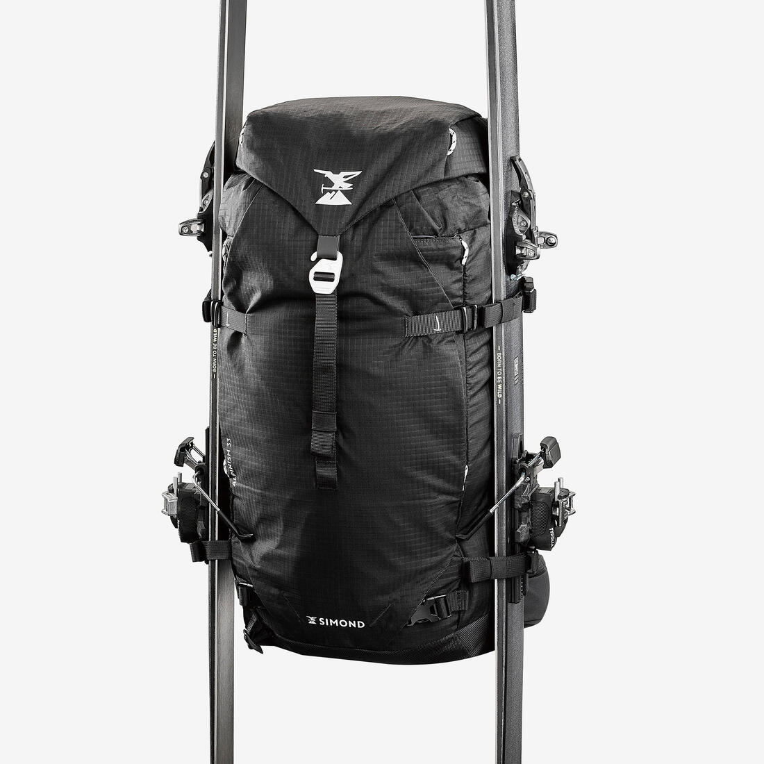 Mochila de alpinismo versátil y modular negra Alpinism 33 - Image 12