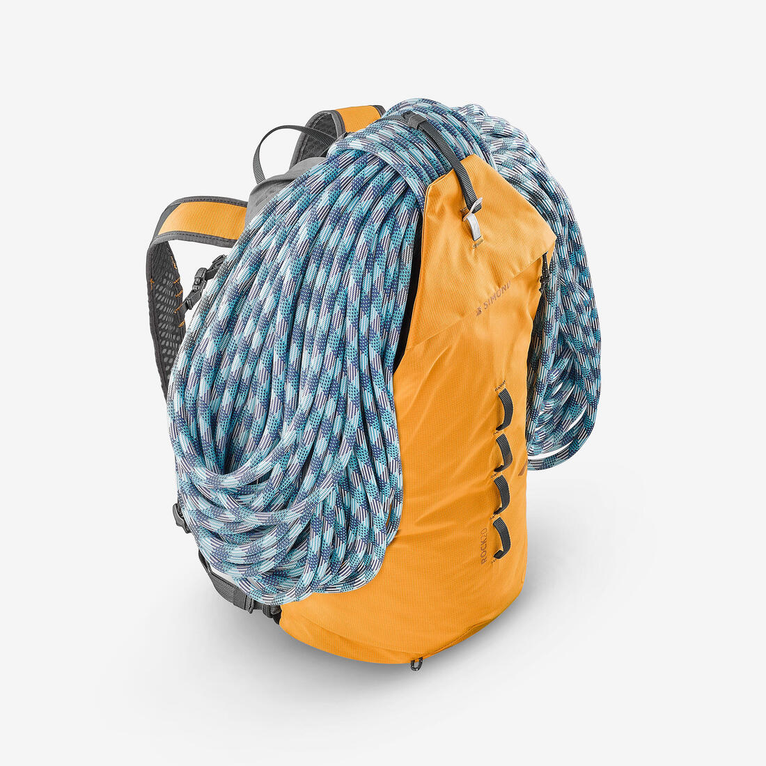 Mochila de escalada de 20 litros ocre Rock 20 - Image 7