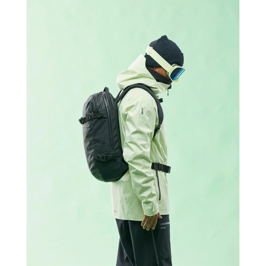 Mochila de esquí Snowboard MTB - FR/AM 100 23L - negro - Image 24