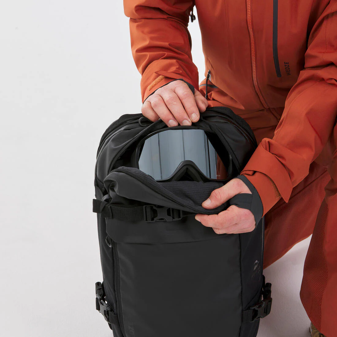 Mochila de esquí Snowboard MTB - FR/AM 100 23L - negro - Image 8