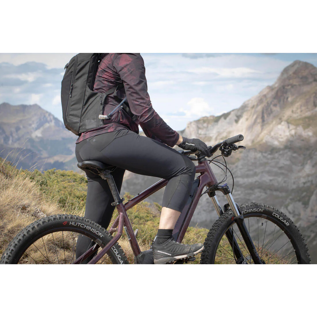 Mochila de hidratación de ciclismo negra MTB de 7 L/2 L de agua Explore - Image 19