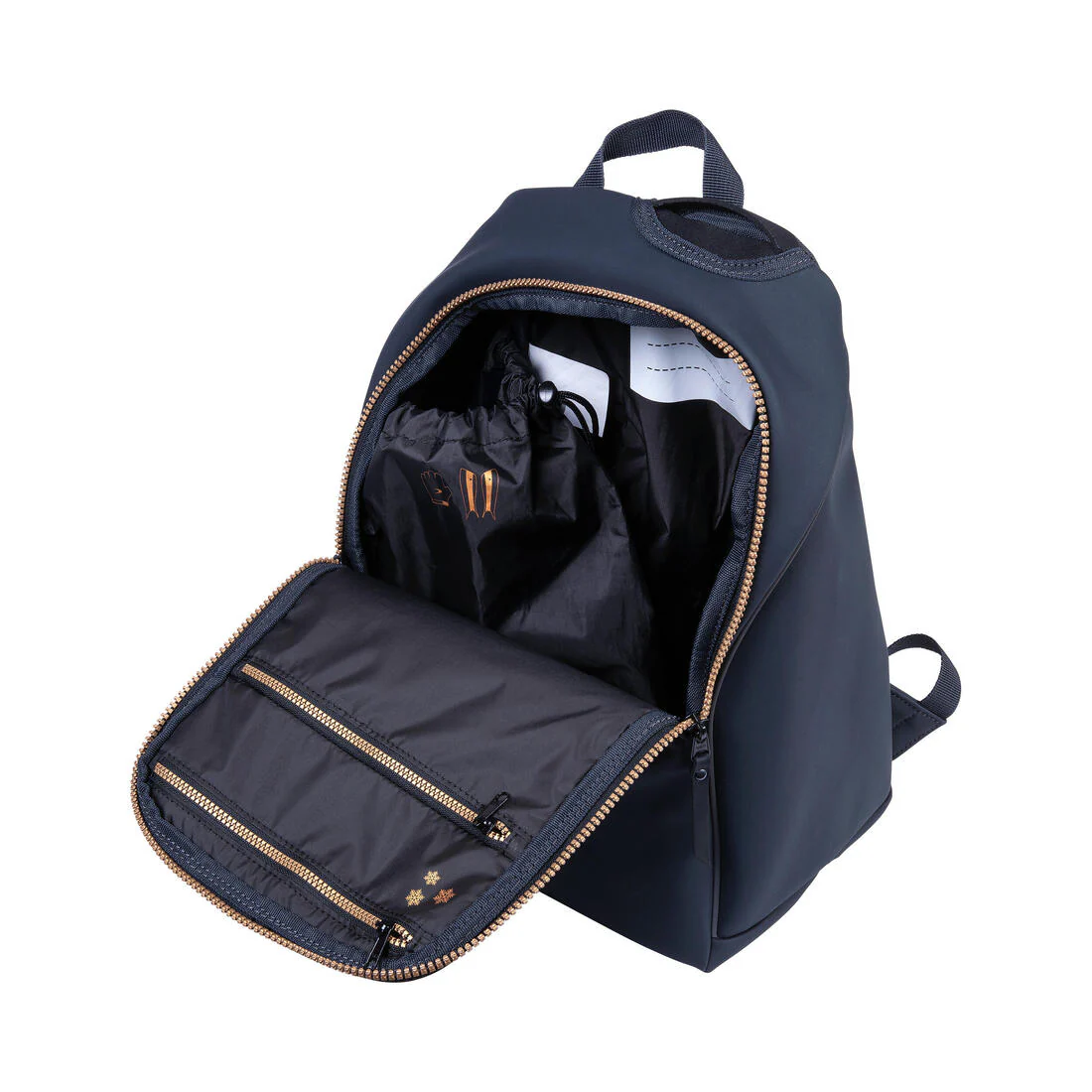Mochila de hockey azul petróleo con dorado para niño Dita Champ DT150 - Image 5