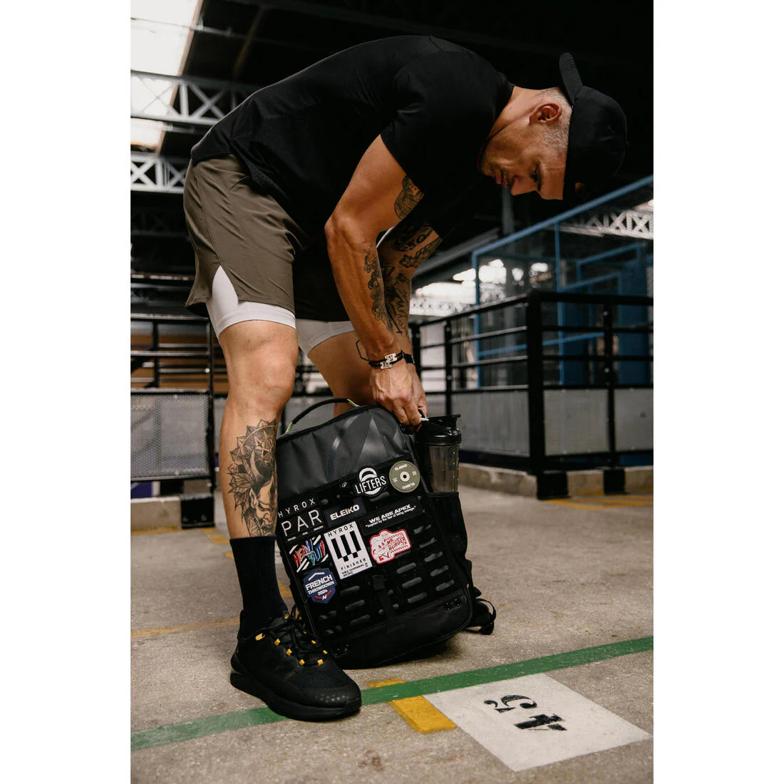 Mochila de musculación y cross training negra de 30 L - Image 13