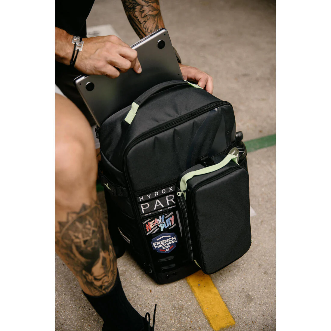 Mochila de musculación y cross training negra de 30 L - Image 14