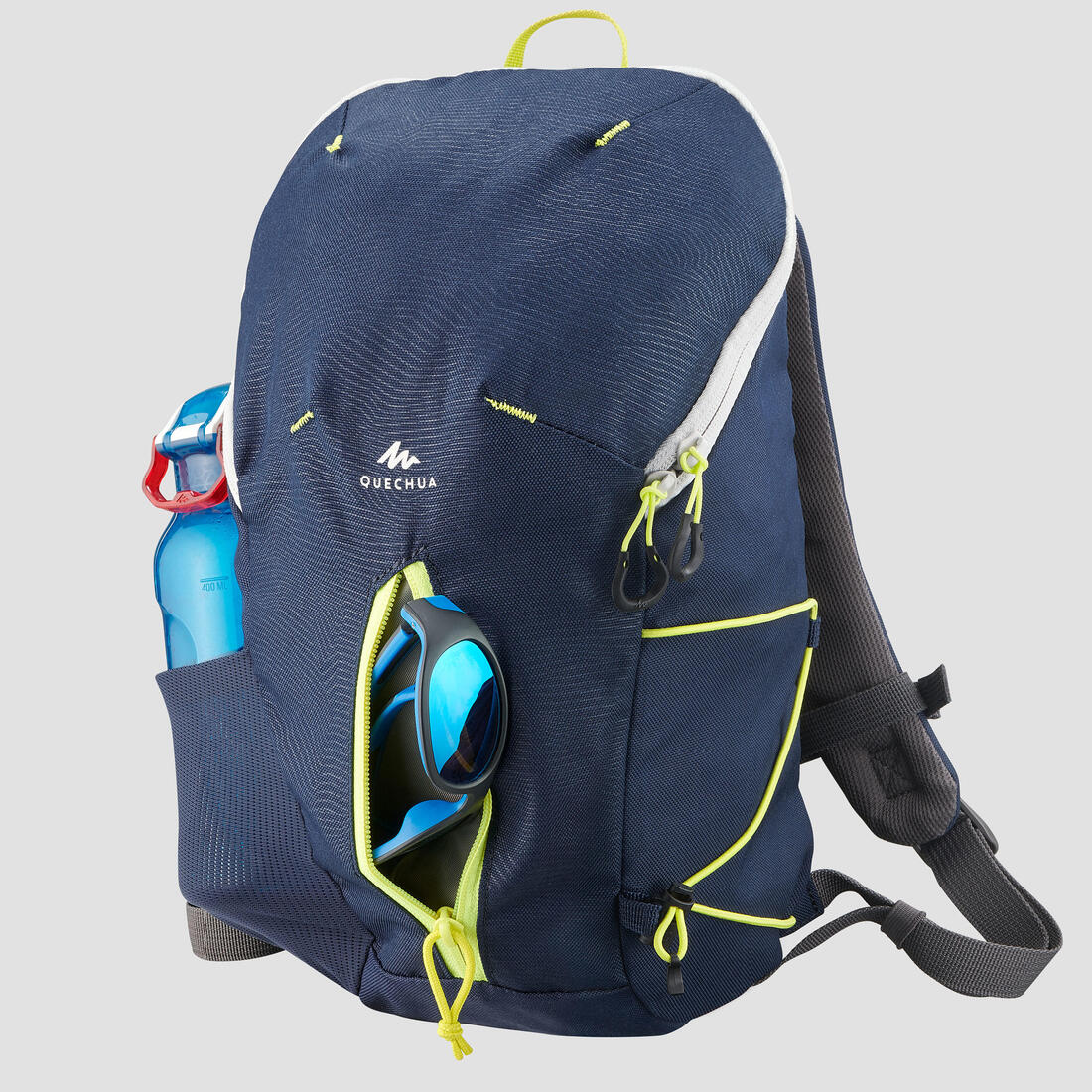 Mochila de senderismo de 10 L azul con amarillo para niños de 7 a 15 años MH100 - Image 19
