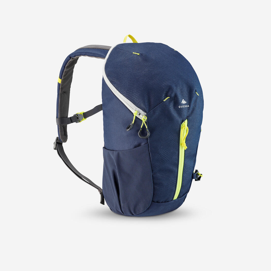 Mochila de senderismo de 10 L azul con amarillo para niños de 7 a 15 años MH100 - Image 2