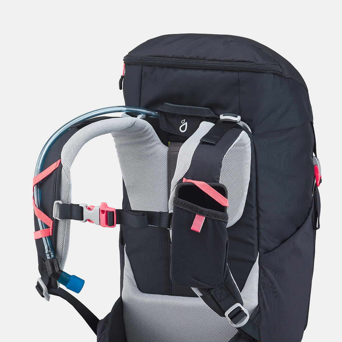 Mochila de senderismo de 28 L negra para niños de 7 a 15 años MH500 - Image 14