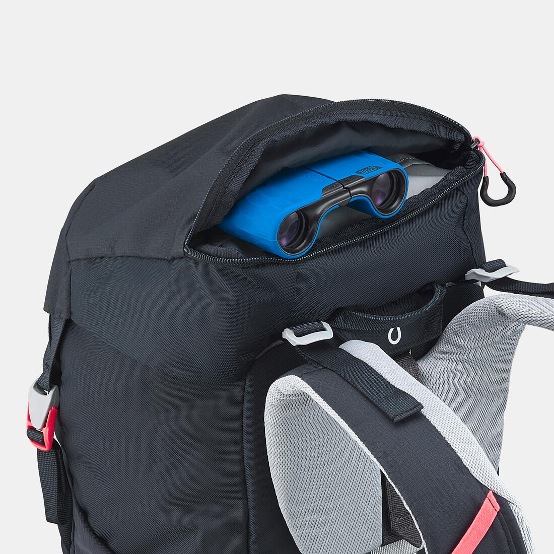 Mochila de senderismo de 28 L negra para niños de 7 a 15 años MH500 - Image 18
