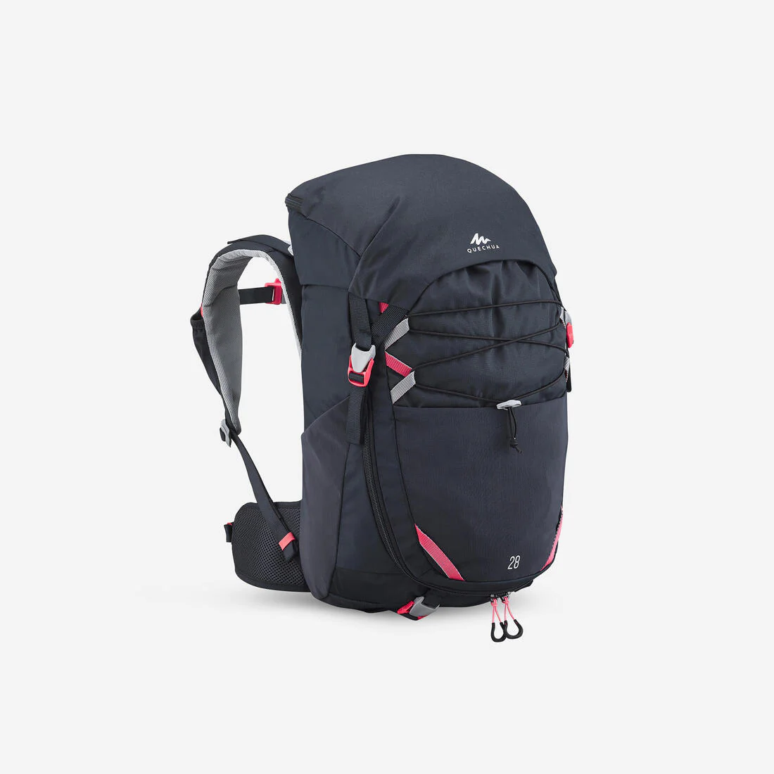 Mochila de senderismo de 28 L negra para niños de 7 a 15 años MH500 - Image 2