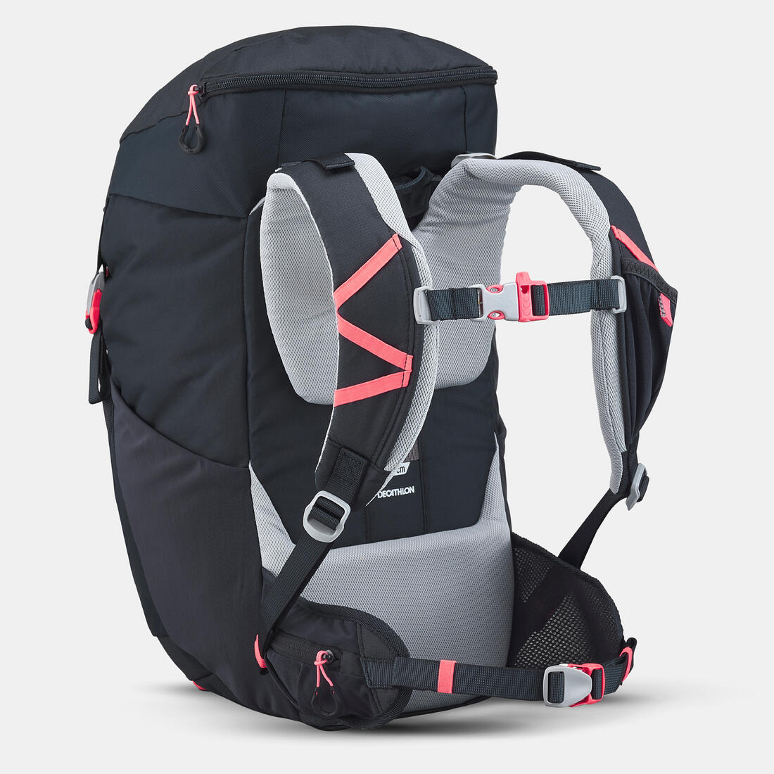 Mochila de senderismo de 28 L negra para niños de 7 a 15 años MH500 - Image 6