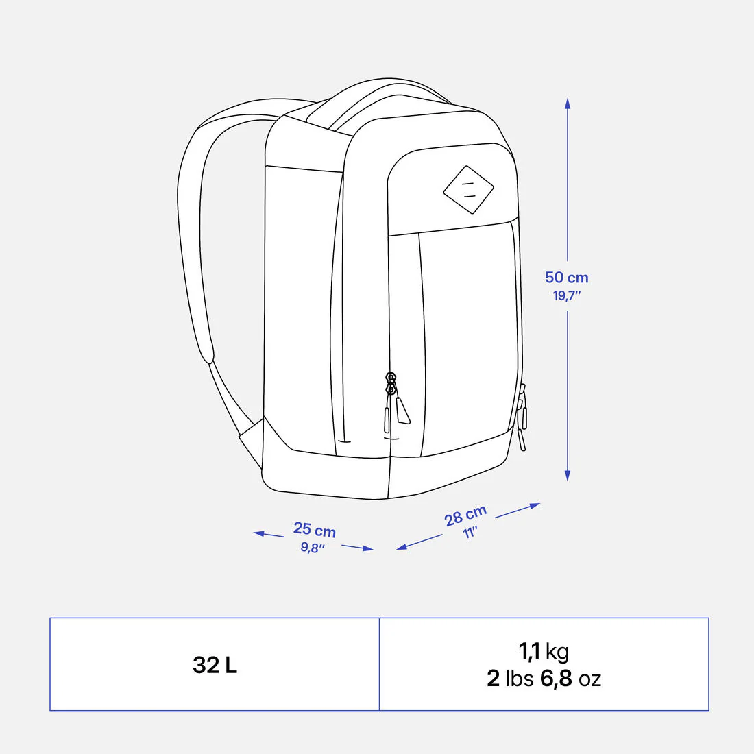 Mochila de senderismo de 32 L NH Escape 500 - Image 4