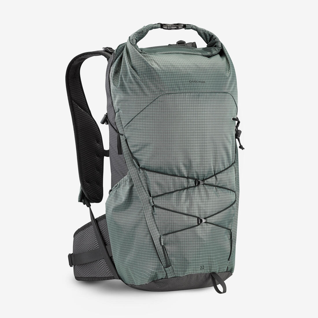 Mochila de senderismo de montaña con apertura rolltop de 22 L MH500 Light - Image 5