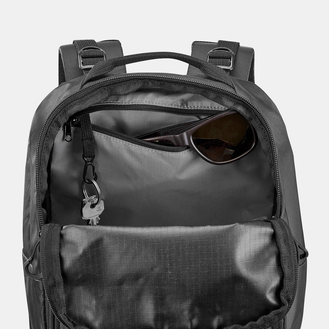 Mochila de senderismo de montaña de 20 L negra MH100 - Image 8