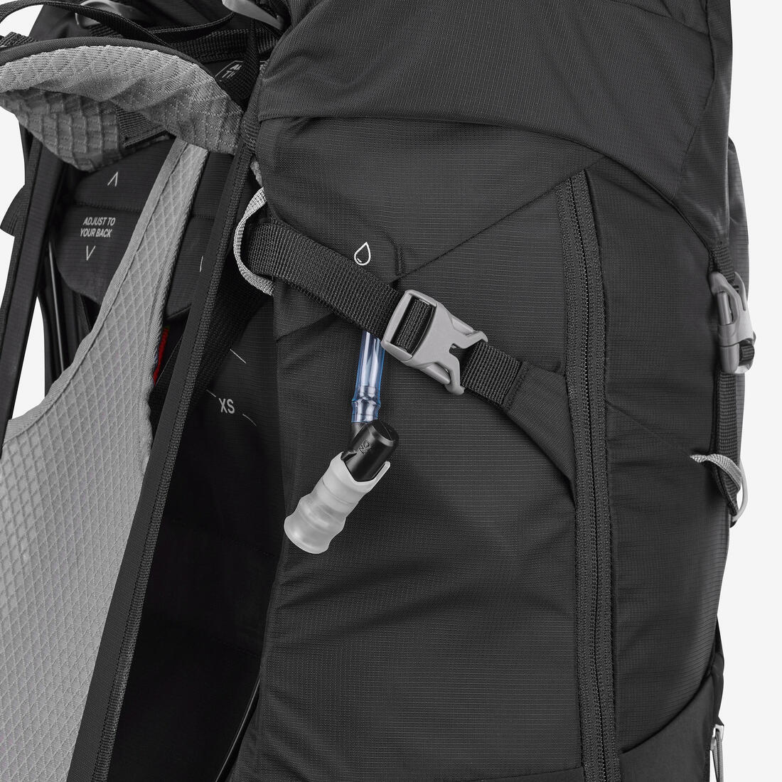 Mochila de senderismo de montaña de 38 L negra MH500 - Image 16