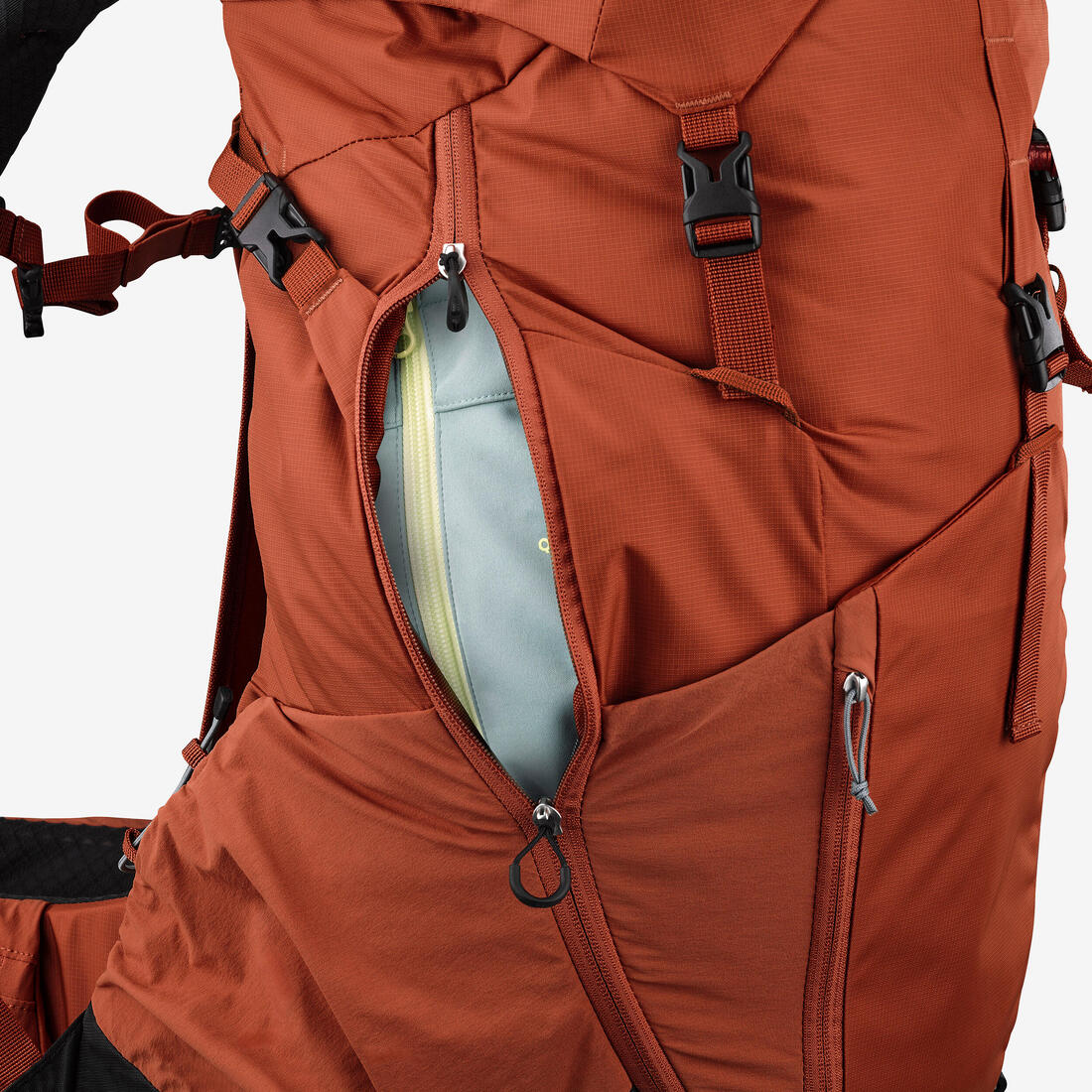 Mochila de senderismo de montaña de 38 L negra MH500 - Image 18