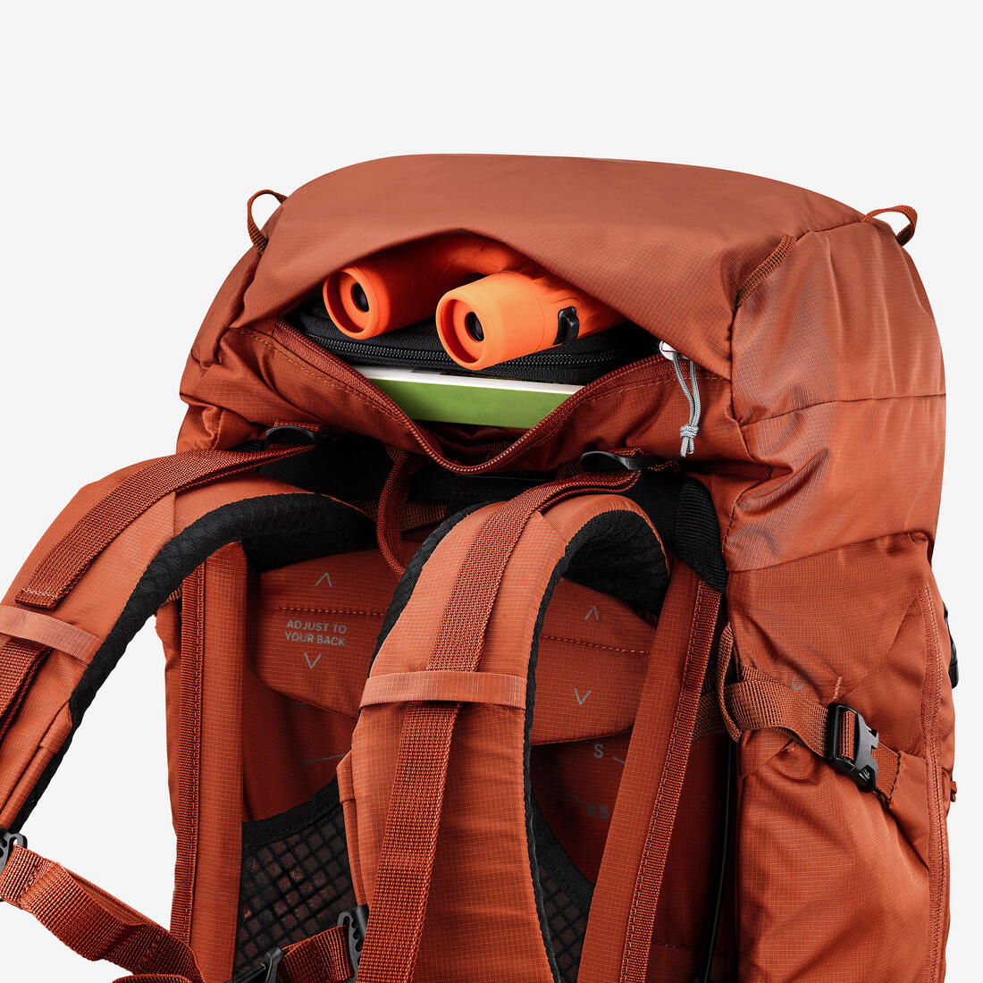 Mochila de senderismo de montaña de 38 L negra MH500 - Image 26
