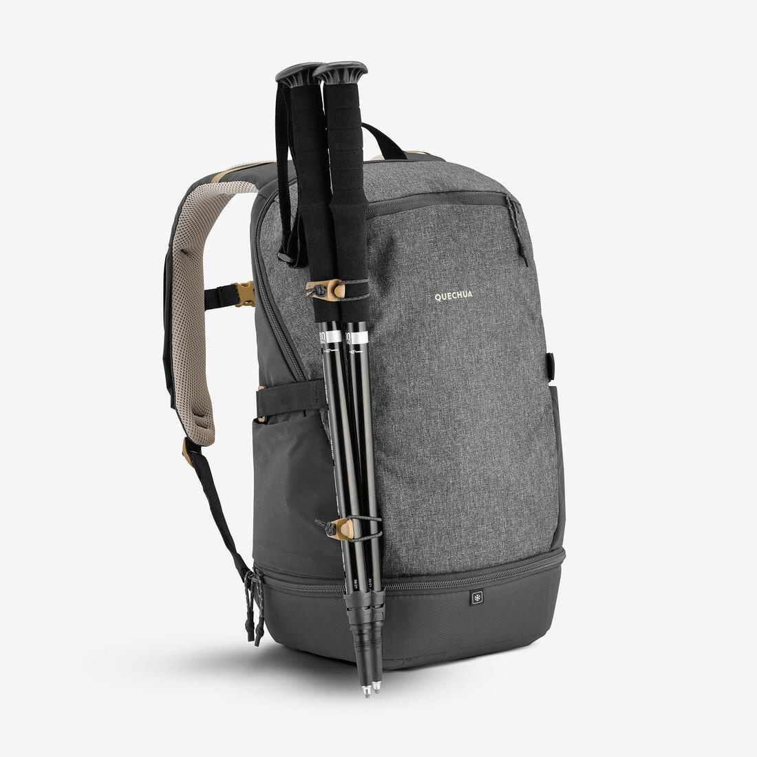 Mochila de senderismo isotérmica de 20 L gris MH Arpenaz 500 - Image 9