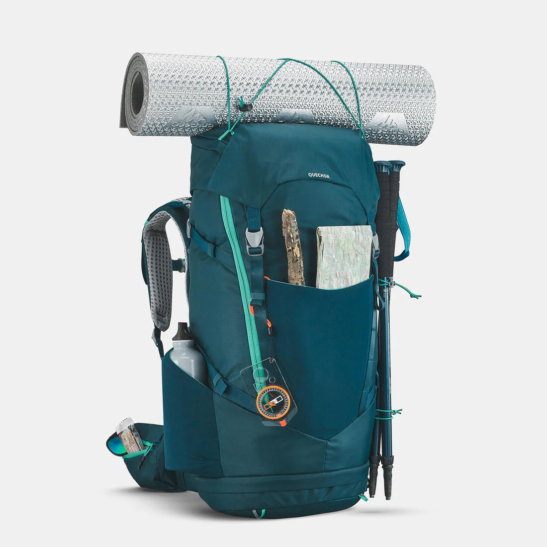 Mochila de senderismo/trekking niños 40+10L - MH500 JR - Image 7