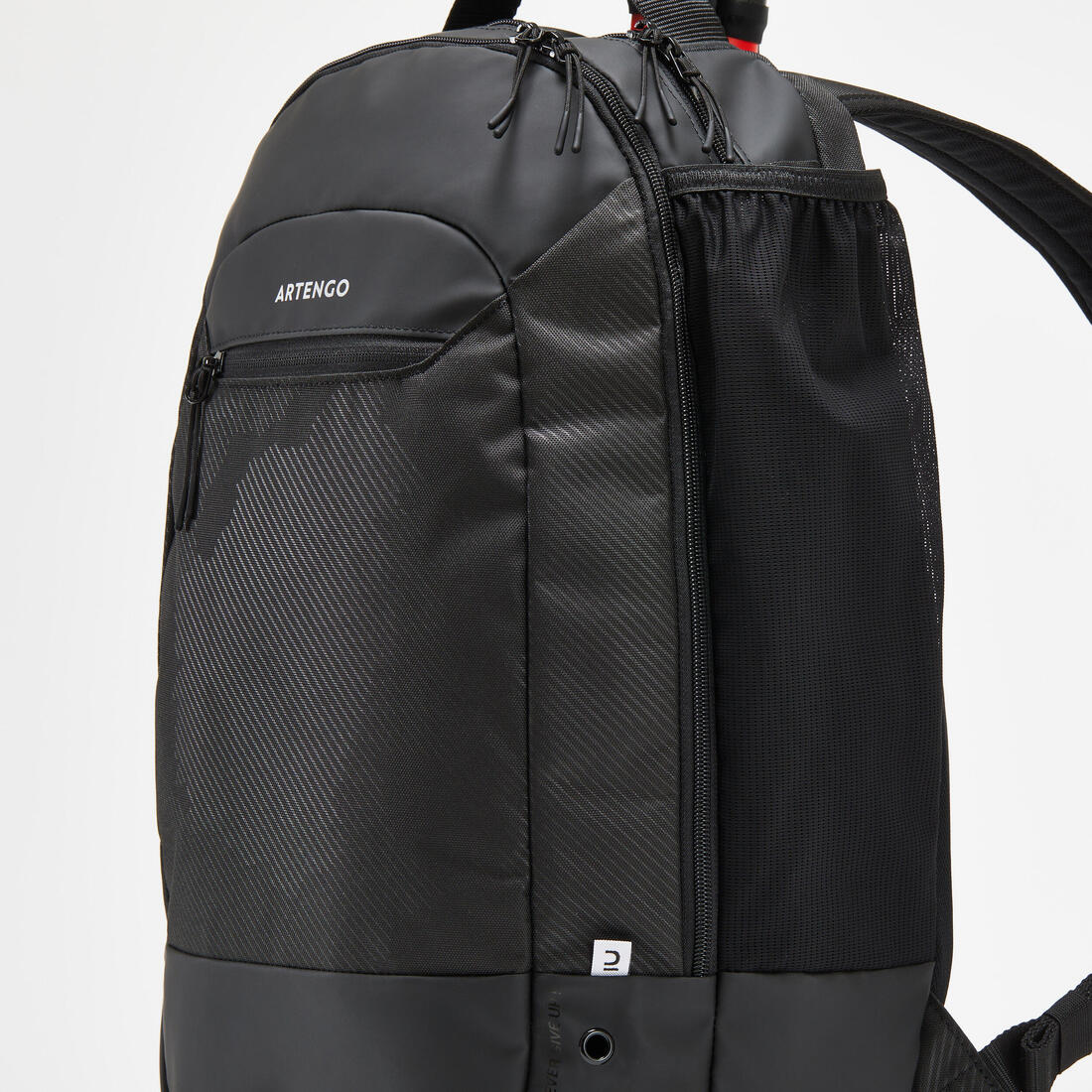 Mochila de tenis de 24 L negro con gris Artengo Team - Image 4