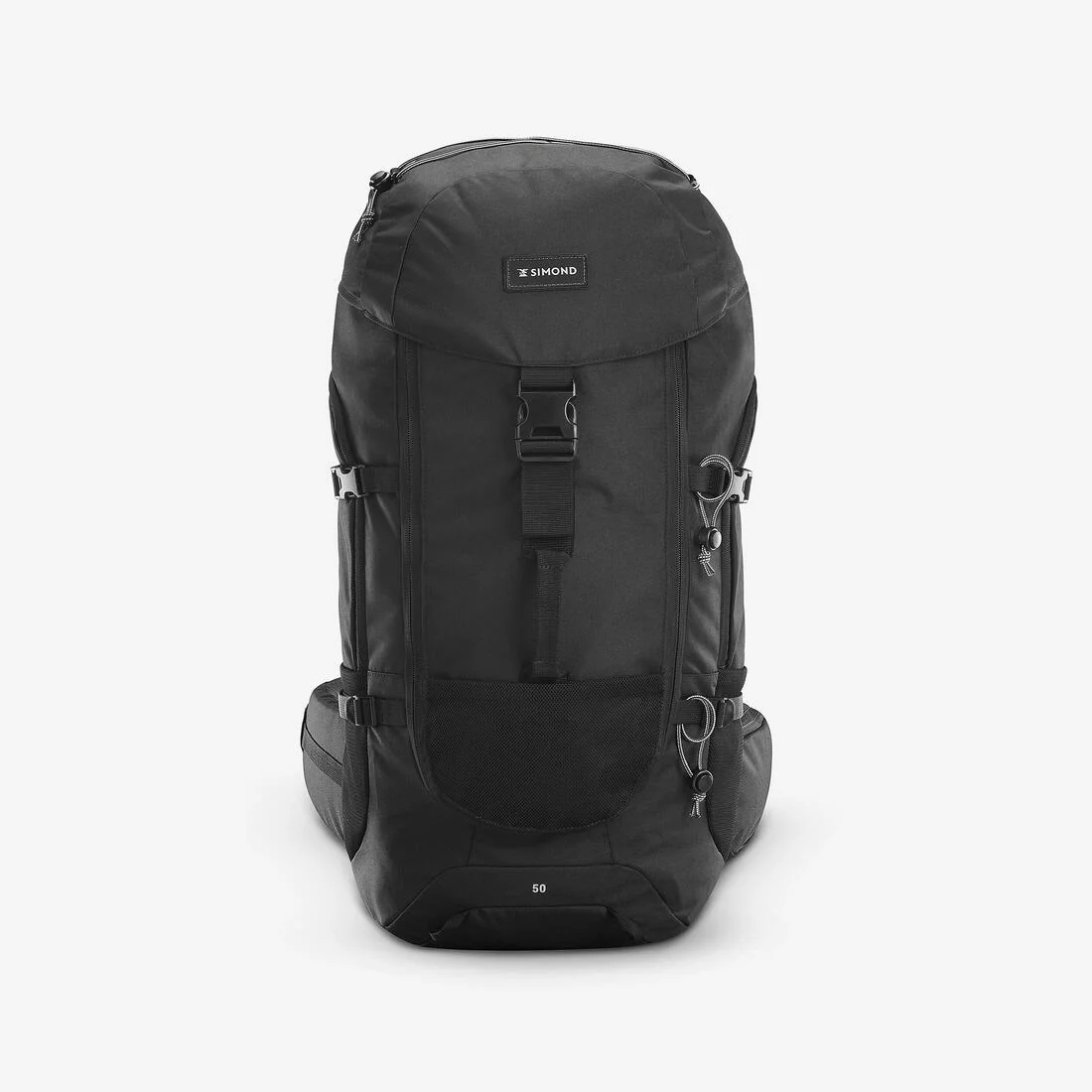 Mochila de trekking de 50 L negra MT100 - Image 2